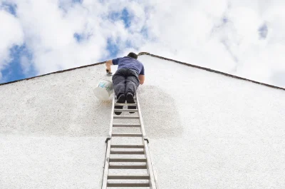 Peinture extérieure au Brévedent — façades et ravalement